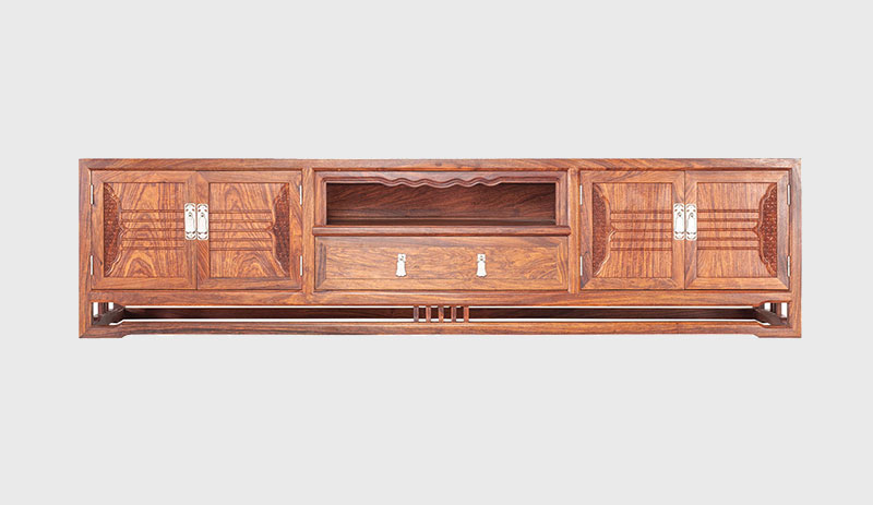 沙坪坝刺猬紫檀电视柜低柜现代中式全实木电视柜客厅高低柜
